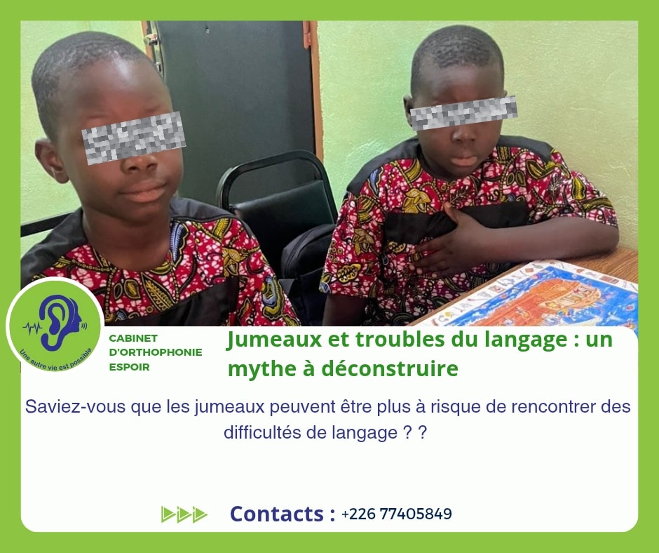 Jumeaux et troubles du langage